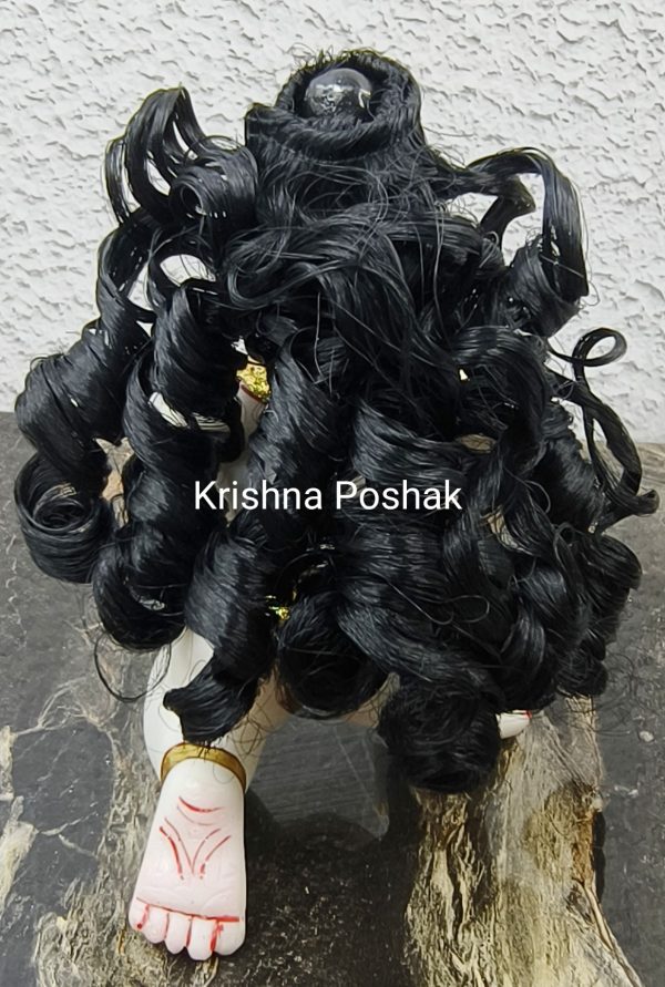 Curly Hair For Ladoo Gopalji - Image 2