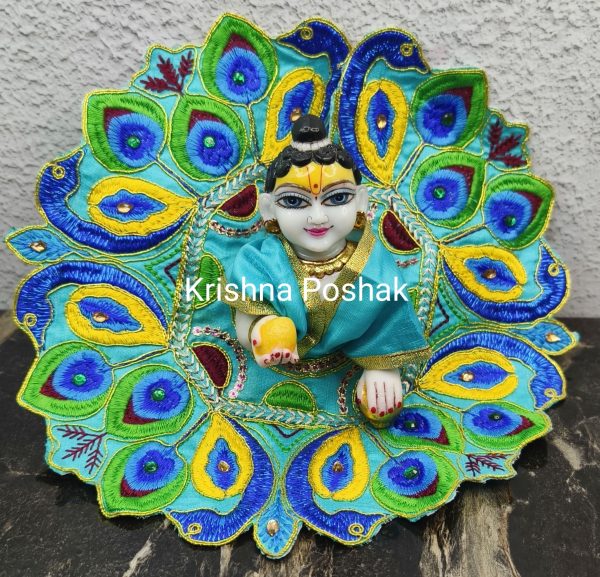 Summer Collection Poshaks For Laddu Gopalji - KP7 - Image 5