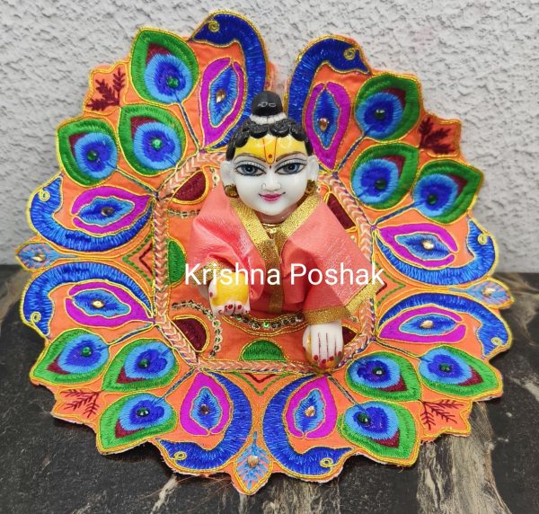 Summer Collection Poshaks For Laddu Gopalji - KP7 - Image 3