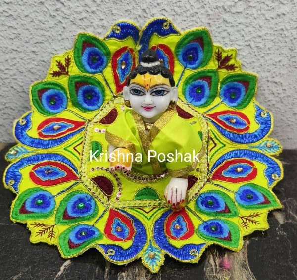 Summer Collection Poshaks For Laddu Gopalji - KP7 - Image 2