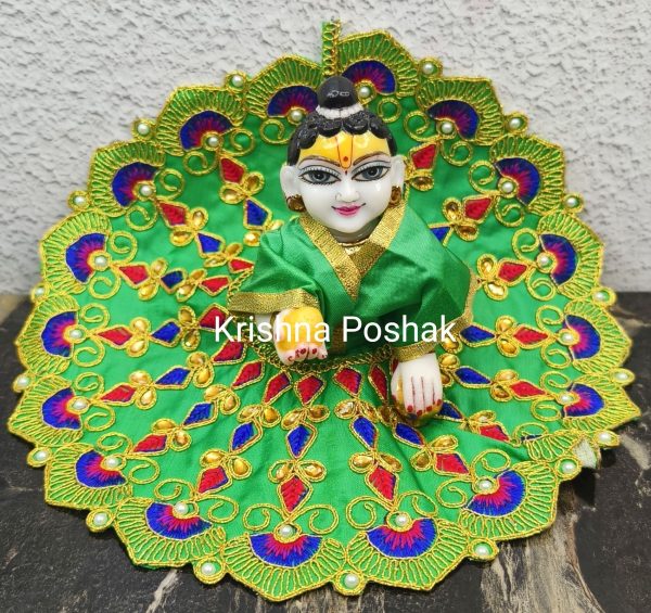 Summer Collection Poshaks For Laddu Gopalji - KP8 - Image 5