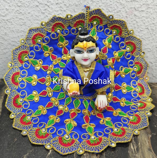Summer Collection Poshaks For Laddu Gopalji - KP8 - Image 3