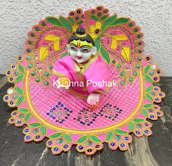 Summer Collection Poshaks For Laddu Gopalji - KP6 - Image 2