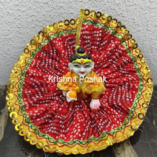Summer Collection Poshaks For Laddu Gopalji - KP9 - Image 4