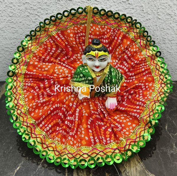 Summer Collection Poshaks For Laddu Gopalji - KP9 - Image 2