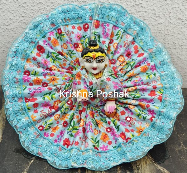 Summer Collection Poshaks For Laddu Gopalji - KP1 - Image 7