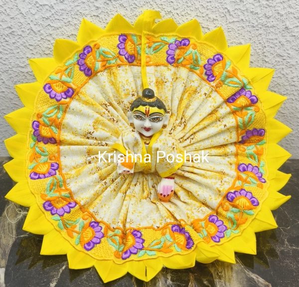 Summer Collection Poshaks For Laddu Gopalji - KP3 - Image 7