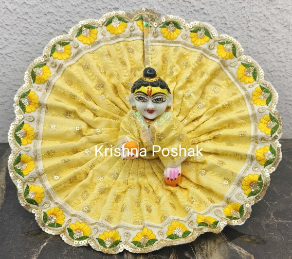 Summer Collection Poshaks For Laddu Gopalji - KP4 - Image 4