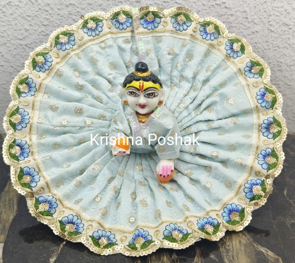 Summer Collection Poshaks For Laddu Gopalji - KP4 - Image 2
