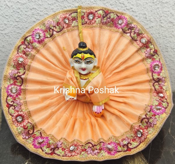 Summer Collection Poshaks For Laddu Gopalji - KP2 - Image 6