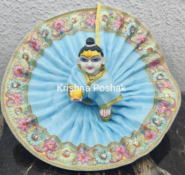 Summer Collection Poshaks For Laddu Gopalji - KP2 - Image 5