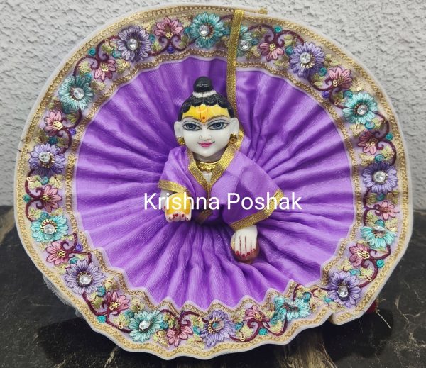 Summer Collection Poshaks For Laddu Gopalji - KP2 - Image 3