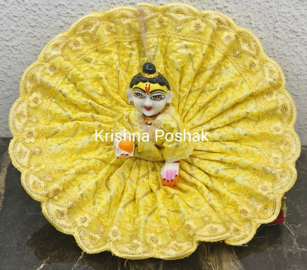 Summer Collection Poshaks For Laddu Gopalji - KP5 - Image 6
