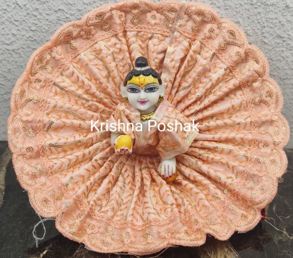 Summer Collection Poshaks For Laddu Gopalji - KP5 - Image 5