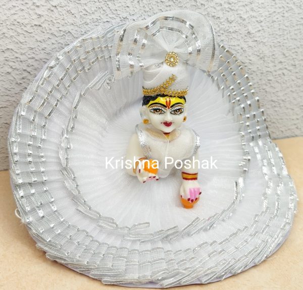 Fancy Sharad Purnima Poshak For Laddu Gopalji – SP1 - Image 3