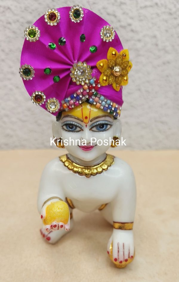 Fancy Pagdi For Laddu Gopalji-1 - Image 6
