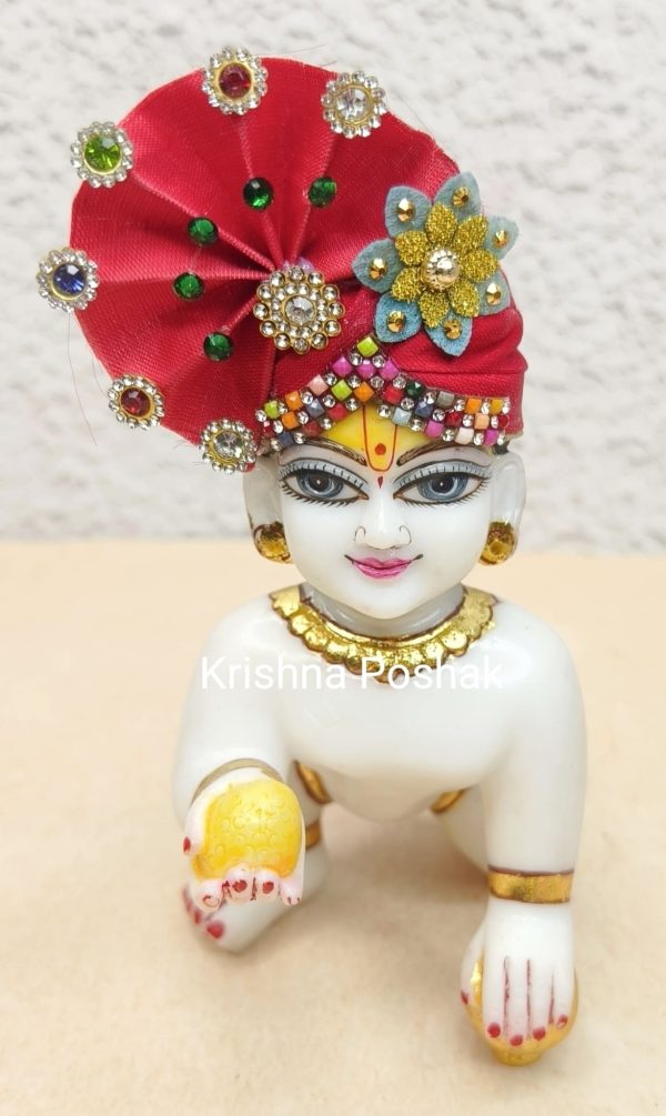 Fancy Pagdi For Laddu Gopalji-1 - Image 3