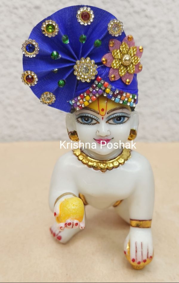 Fancy Pagdi For Laddu Gopalji-1 - Image 2