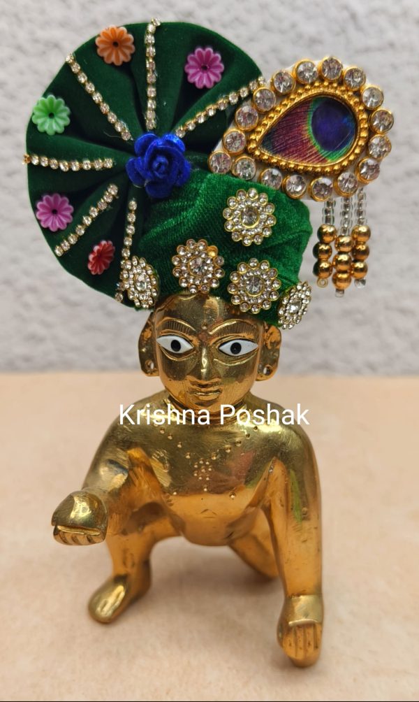 Fancy Pagdi For Laddu Gopalji-4 - Image 6