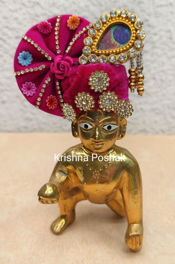 Fancy Pagdi For Laddu Gopalji-4 - Image 5