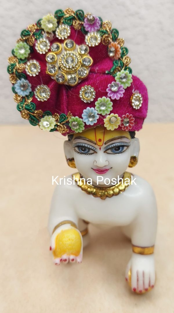 Fancy Pagdi For Laddu Gopalji-6 - Image 2