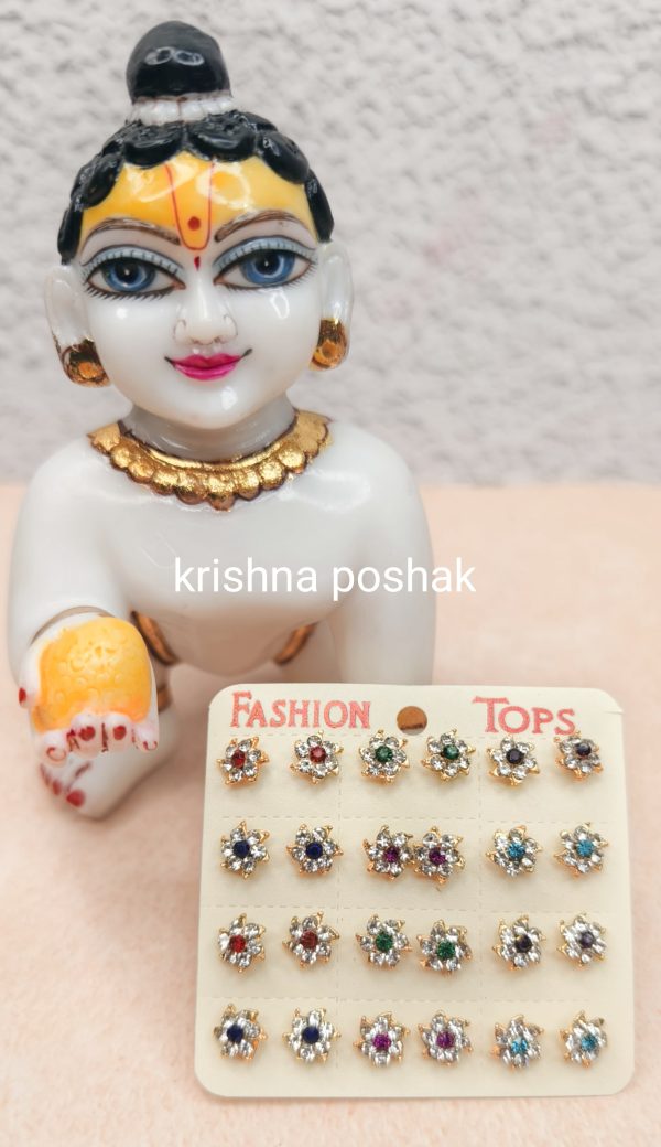 Earring for Laddu Gopalji Tops (Pair)-9
