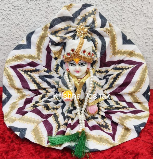 Summer Collection Poshaks For Laddu Gopalji – SC3 - Image 3