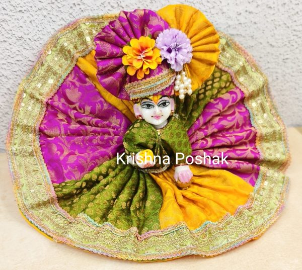 Janmashtami Special Poshaks For Laddu Gopalji- J7 - Image 3