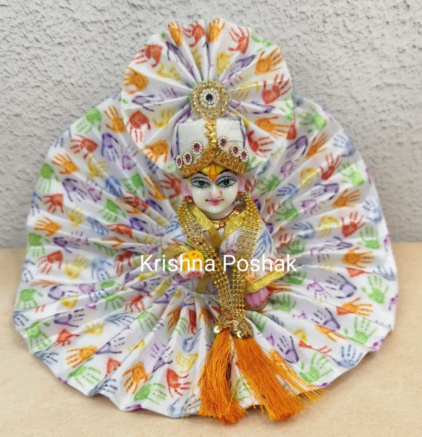 Summer Collection Poshak For Laddu Gopalji – SC6 - Image 7