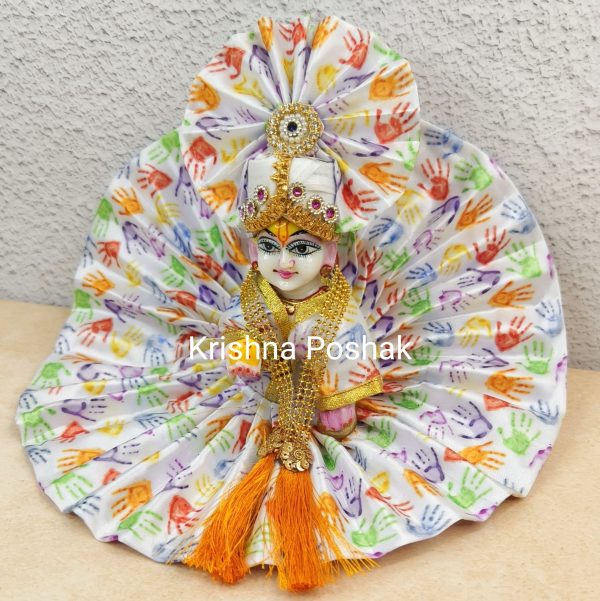 Summer Collection Poshak For Laddu Gopalji – SC6 - Image 5