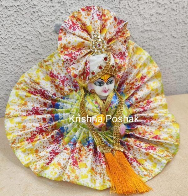 Summer Collection Poshak For Laddu Gopalji – SC6 - Image 2