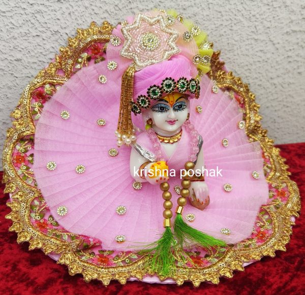 Fancy Janmashtami Special Poshak For Laddu Gopalji- J3 - Image 2