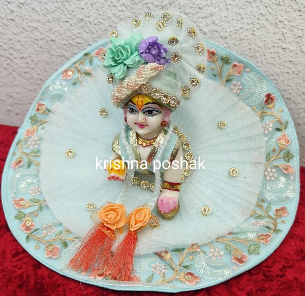 Fancy Janmashtami Special Poshak For Laddu Gopalji- J4 - Image 2