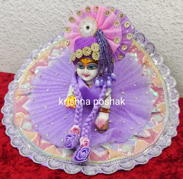 Fancy Janmashtami Special Poshak For Laddu Gopalji- J5 - Image 3