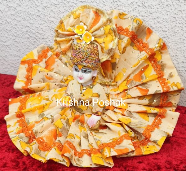 Summer Collection Poshaks For Laddu Gopalji – KP54 - Image 3