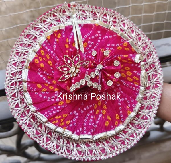 Premium Quality Beautiful Festival Collection Poshak With Heavy Mukut - 4