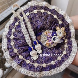 Premium Quality Beautiful Festival Collection Poshak With Heavy Mukut And Patka - 10