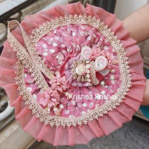 Premium Quality Beautiful Festival Collection Poshak With Heavy Mukut And Patka - 9