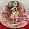 Premium Quality Beautiful Festival Collection Poshak With Heavy Mukut And Patka - 7 - Image 4