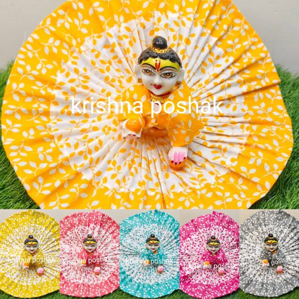 Summer Collection Poshaks For Laddu Gopalji – KP48