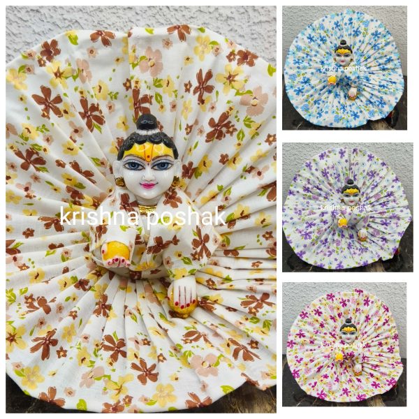 Summer Collection Poshaks For Laddu Gopalji – KP36