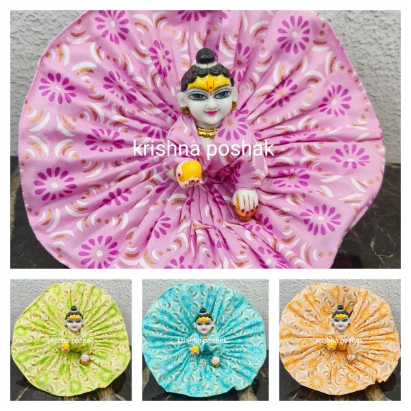 Summer Collection Poshaks For Laddu Gopalji – KP40