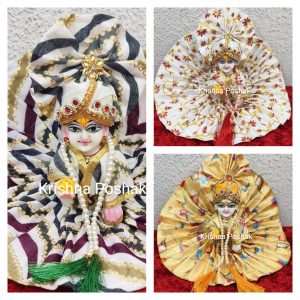 Summer Collection Poshaks For Laddu Gopalji – SC3