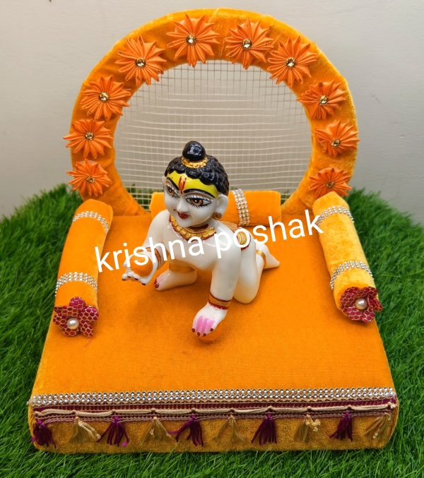 Beautiful Singhasan for Laddu Gopalji– Premium Quality S-10 - Image 2