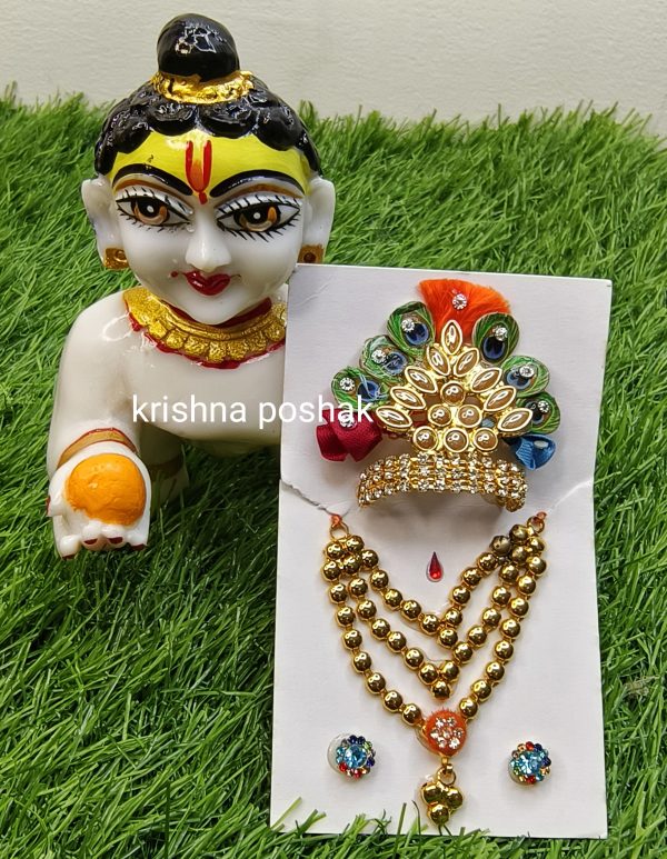 "Elegant Jewellery Set For Laddu Gopalji—Perfect For Devotion And Celebration!" -J21