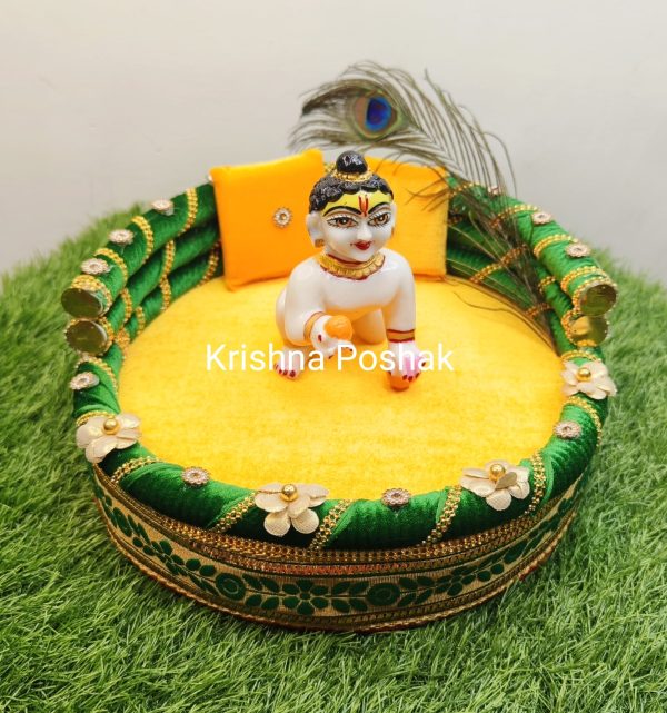 Beautiful Singhasan for Laddu Gopalji - Image 2