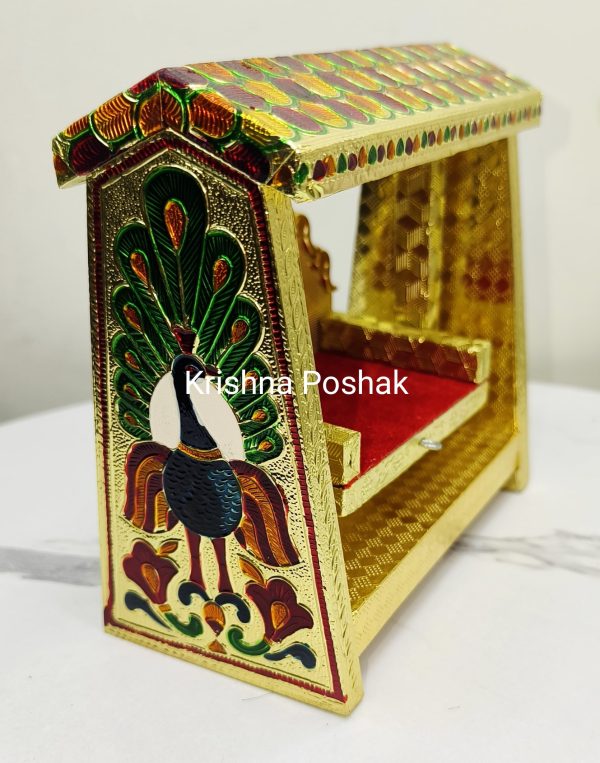 Beautiful Jhula for Laddu Gopalji– Premium Quality S-15 - Image 2