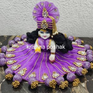 Fancy Heavy Poshak For Laddu Gopalji – AP29