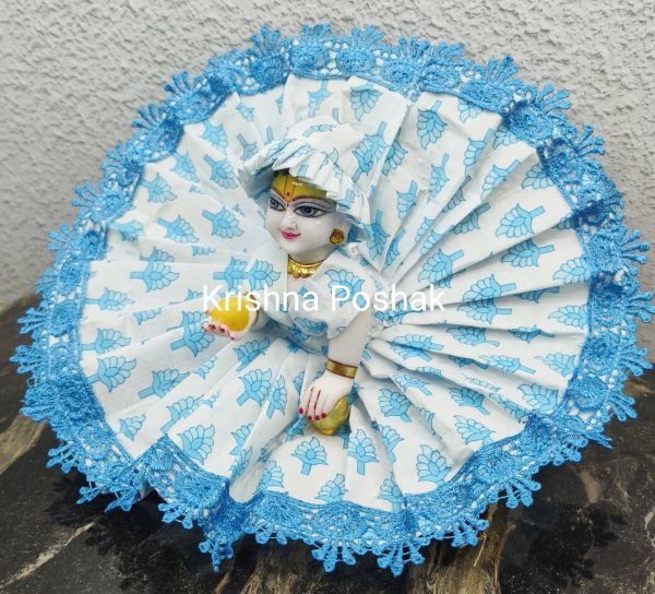 Summer Poshak For Laddu Gopalji-P8 - Image 2