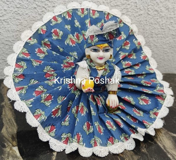 Summer Poshak For Laddu Gopalji-P5 - Image 3